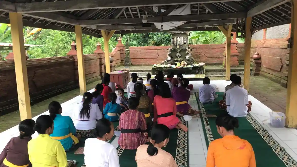 Gelar Sembahyang Galungan, Ini Doa dan Harapan Umat Hindu Desa Plajan Jepara