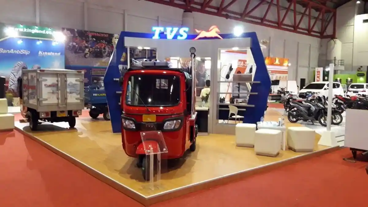 Empat Varian TVS Kargo Tampil Perdana di Arena Pekan Raya Jakarta