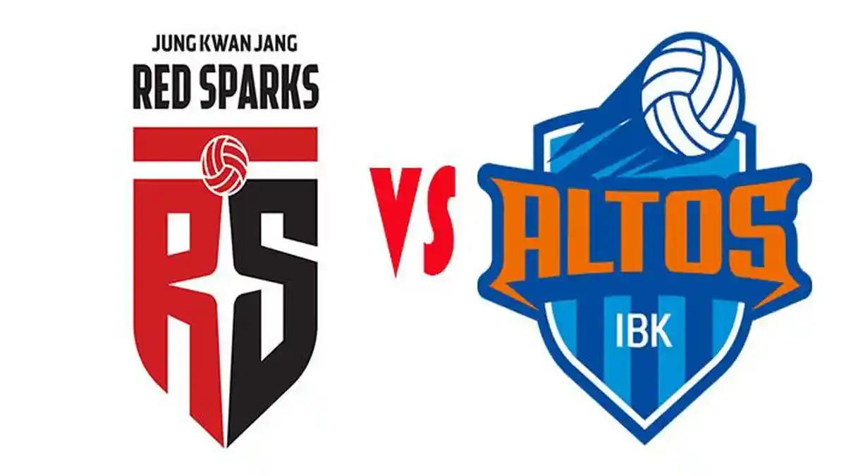 Jadwal Red Sparks vs IBK Altos Lengkap Jam Tanding Voli Korea 2025 Putri Terbaru Aksi Mega Cs
