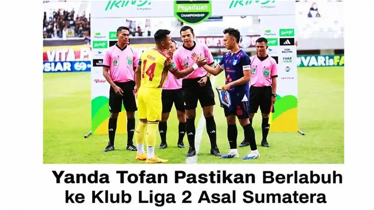 Mantan Kapten Sriwijaya FC Yanda Tofan Pastikan Berlabuh ke Klub Liga 2 Asal Sumatera - Sripoku.com