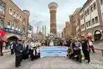 Ulama dan Tokoh Islam Sumatera Sambagi Muslim Uighur di Masjid Erdaoqiao Urumqi