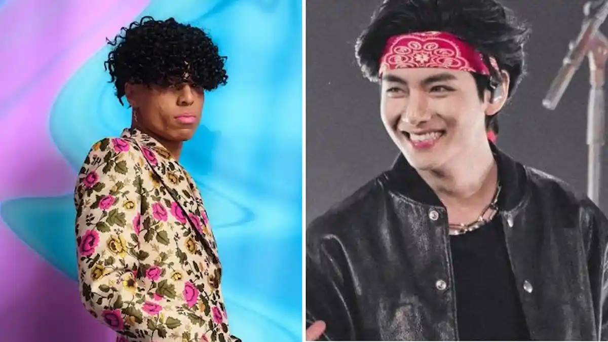 Penampilan YouTuber Amerika Ini Berhasil Curi Perhatian V BTS di AMA 2021, Girang Dipuji Taehyung