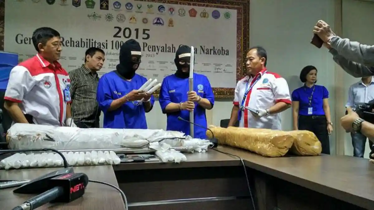 Paket 4 Kilogram Sabu-sabu Asal Kalimantan Disita BNN