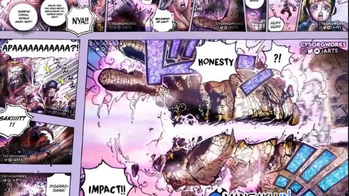 Fakta Manga One Piece 1088, Bangkitnya Kekuatan Coby, Honesty Impact ...