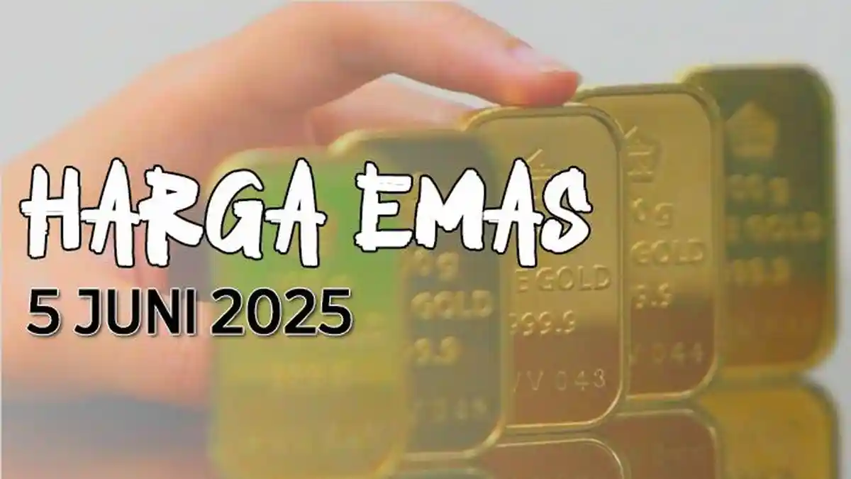 Harga Emas Naik Hari Ini Kamis 5 Juni 2025, Dijual Segini