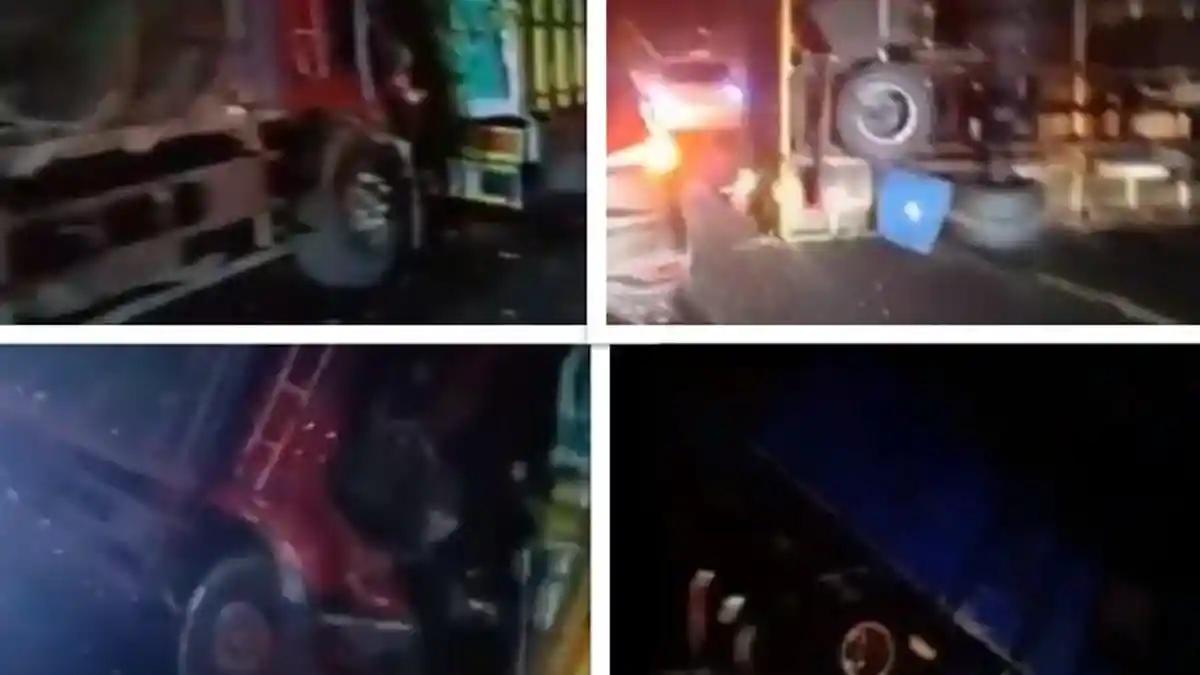 Kecelakaan Beruntun 6 Truk Sebabkan 2 Sopir Meninggal Seketika
