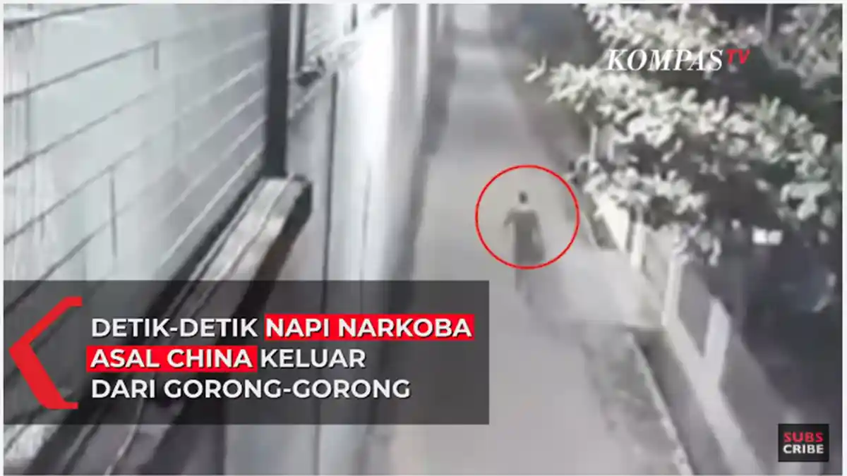 Rekaman CCTV Napi Narkoba asal China Kabur dari Lapas Tangerang