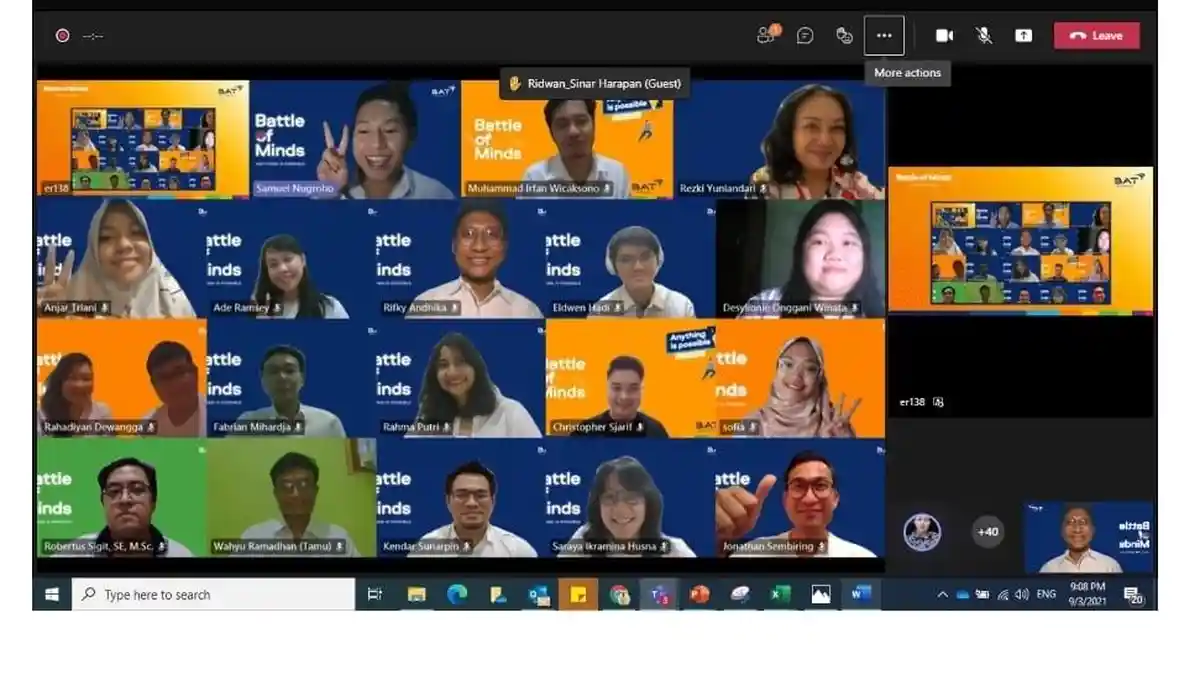 British American Tobacco Ajak Inovator Muda Indonesia Jadi Pemimpin dari Perubahan