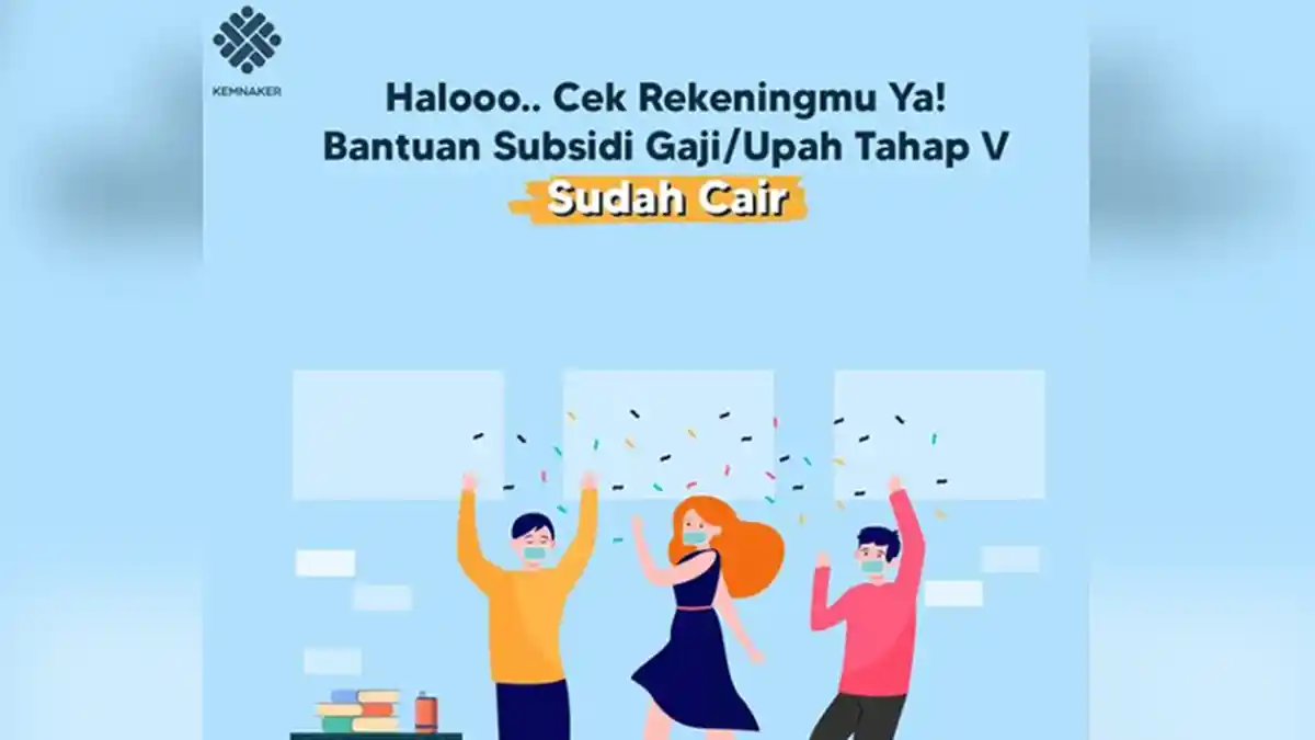 Cek Penerima BLT Subsidi Gaji, Klik bsu.bpjsketenagakerjaan.go.id atau bsu.kemnaker.go.id