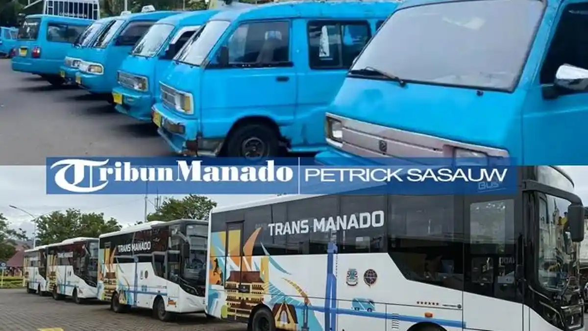 Daftar 17 Rute dan Jumlah Mikrolet di Manado, Kini Lakukan Penolakan Bus BTS