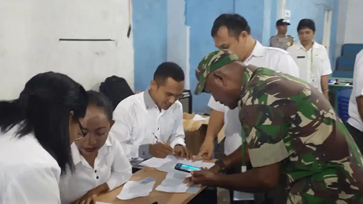 Testing CPNS Hari Pertama, Lolos Passing Grade 75, Terdaftar 500, Hadir 479, Tidak Hadir 21 Peserta