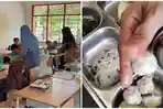 Menu Bakso Berbau dan Lembek, 128 Ompreng MBG di SDN 060 Mampie Polman Dikembalikan