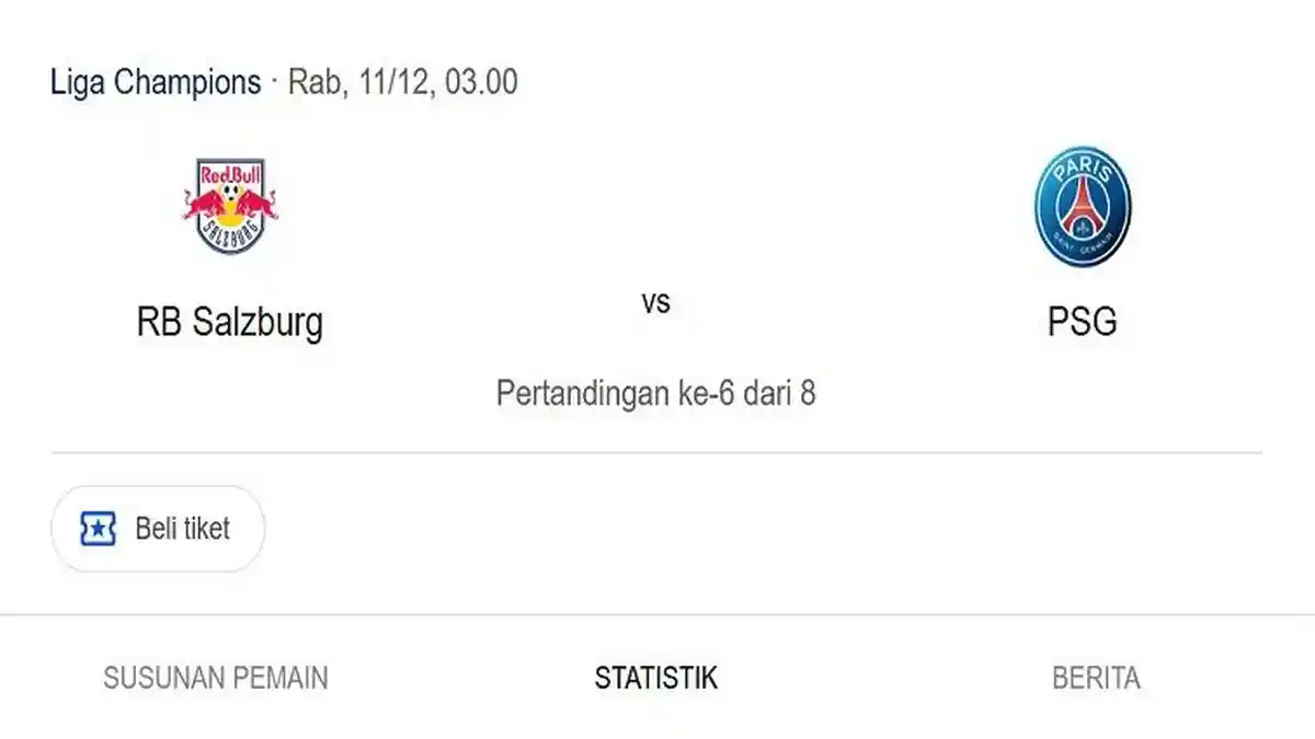 Prediksi Skor dan Susunan Pemain Red Bull vs PSG, Adu Tajam Nene dan Barcola