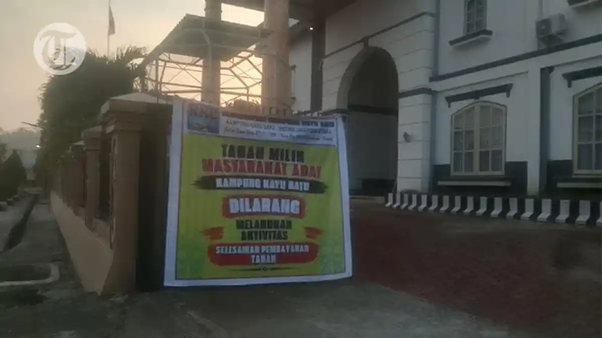 Hak Ulayat Belum Dibayar, Masyarakat Adat Kayu Batu Geruduk BUMN
