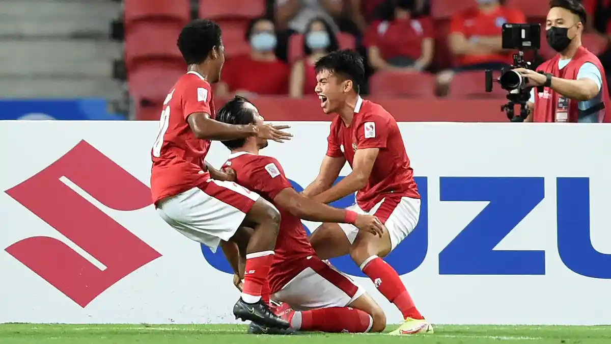 Indonesia Vs Singapura, Garuda Unggul 3-2 di Menit Pertama Perpanjangan Waktu