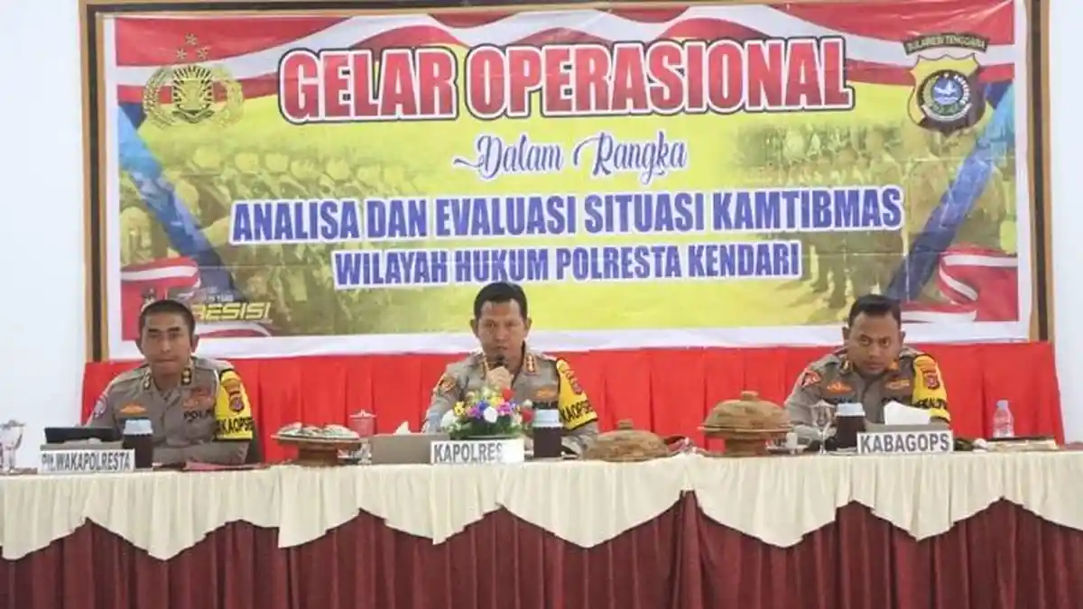 Personel Polisi di Kendari Sulawesi Tenggara Diingatkan Tetap Jaga Netralitas Hadapi Pilkada 2024