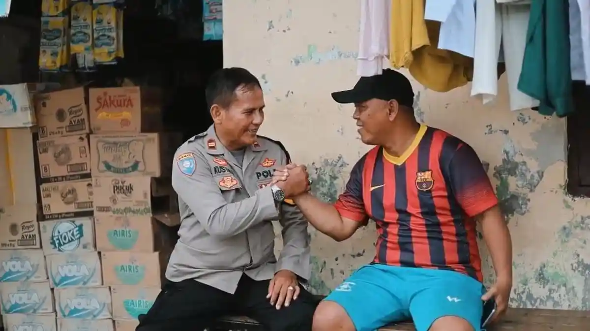 Kisah Pengabdian Iptu Kustam, 35 Tahun menjadi Sahabat Masyarakat