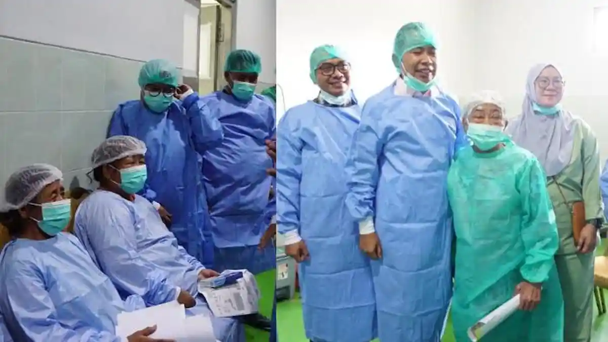 135 Pasien Jalani Operasi Katarak Gratis di RSD Kalisat Jember