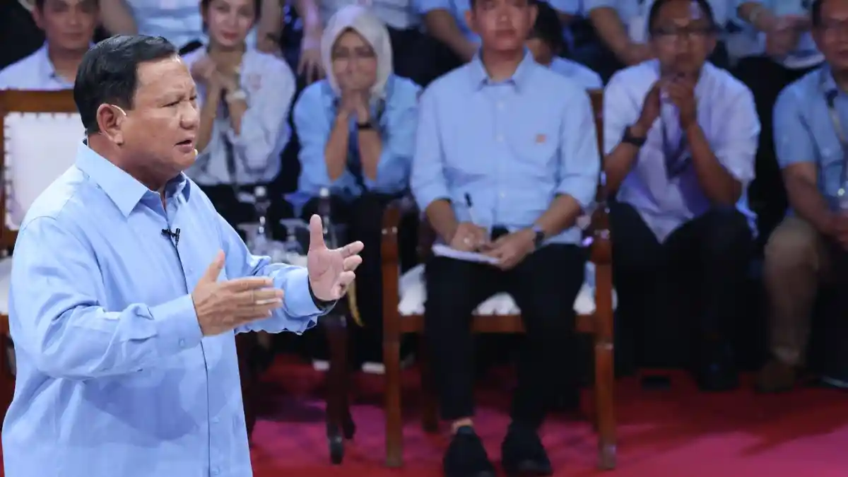 Paparan Prabowo Saat Debat Capres Perdana Dinilai Lebih Mudah Dicerna Publik