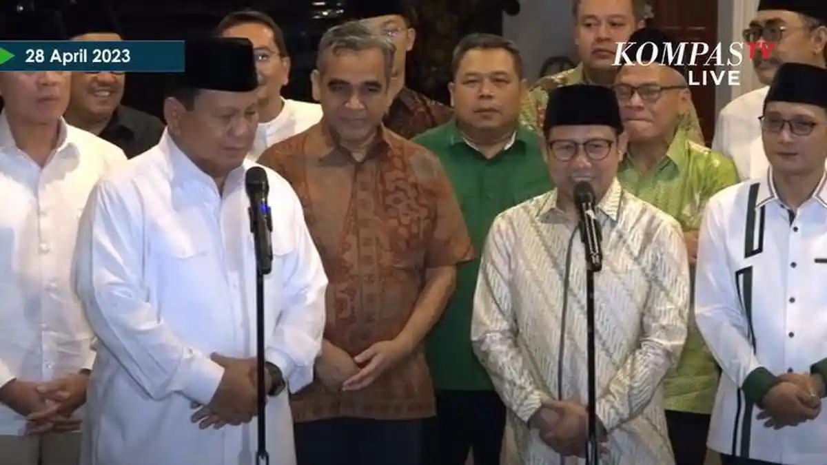 Usai Bertemu Cak Imin, Prabowo: Kita Sangat Solid, Sangat Optimis