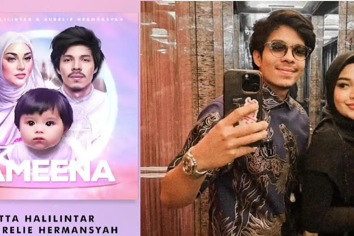 Kado Atta Halilintar dan Aurel untuk Ultah Putrinya, Lagu Ameena Ditonton 400 Ribu Lebih Netizen