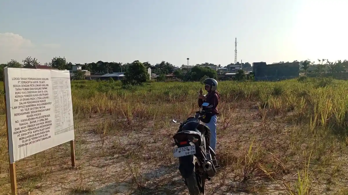 Puluhan Korban Kaveling Bodong di Batam Geruduk Kantor Lurah Sei Binti, Ini Harapan Mereka