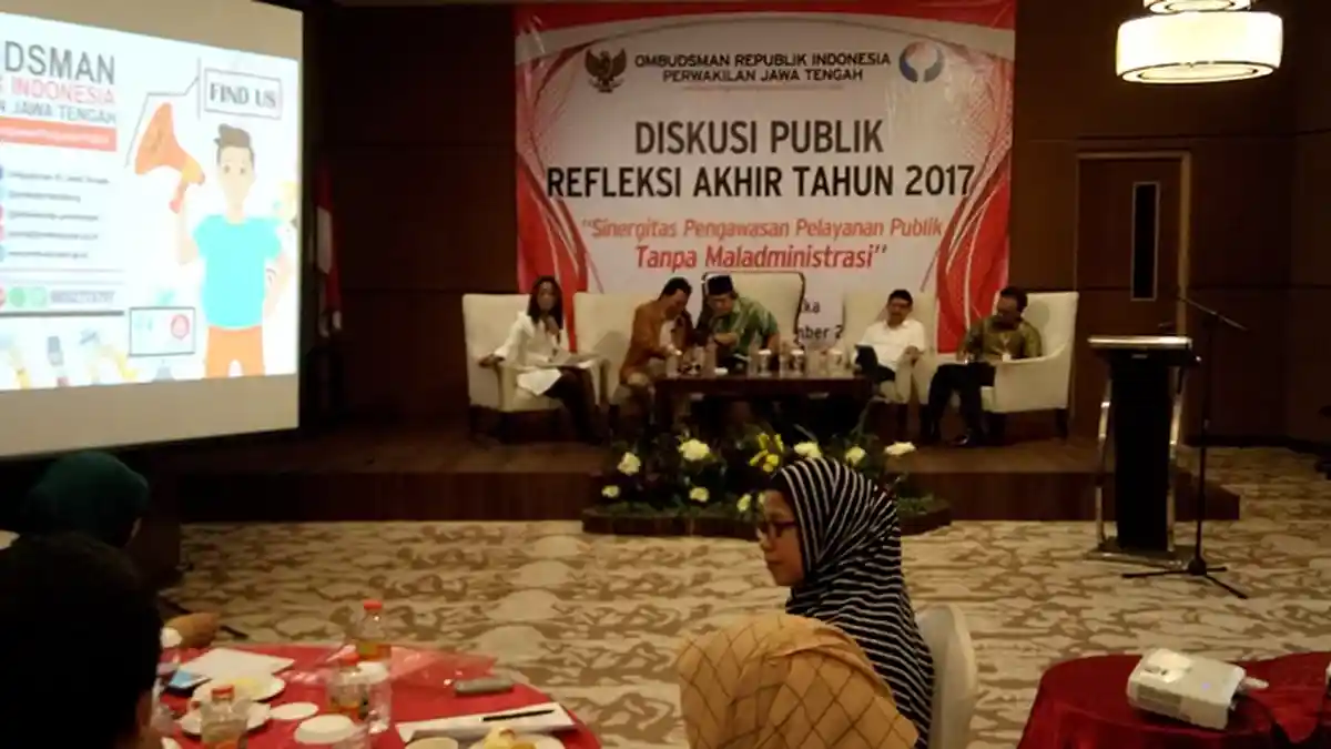 Enam Wilayah di Jateng Masuk Zona Kuning Penilaian Ombudsman