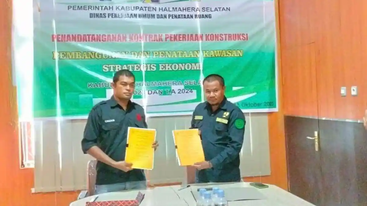 Dianggarkan Rp 84 Miliar, Proyek Kawasan Strategis Ekonomi di Halmahera Selatan Mulai Action