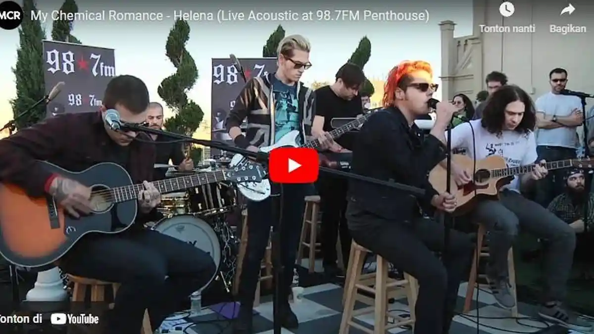 Chord Kunci Gitar Helena Acoustic My Chemical Romance