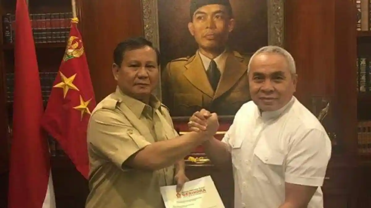 Isran Noor-Hadi Mulyadi Kantongi SK Gerindra Maju Pilgub Kaltim