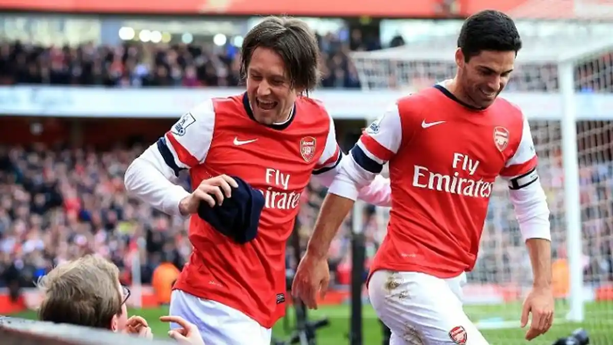 Arsenal Lepas Mikel Arteta, Tomas Rosicky, dan Mathieu Flamini di Laga Terakhir