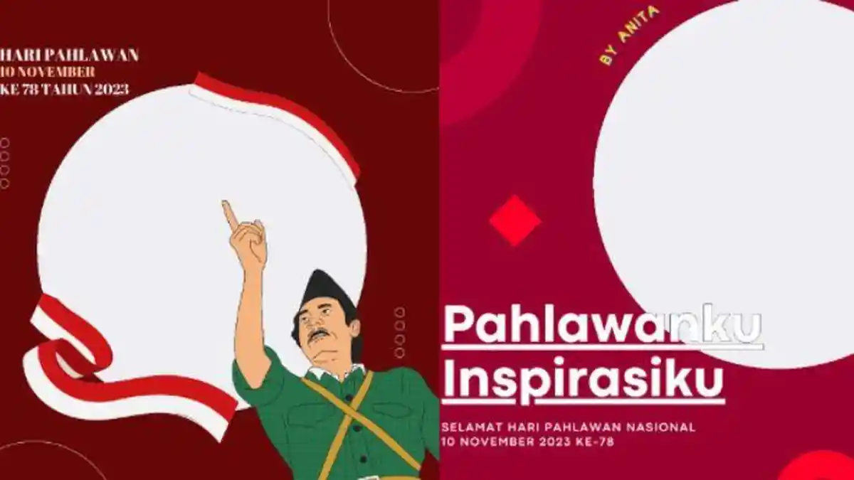 25 Link Twibbon Hari Pahlawan 2023 Gratis dan Cara Buat, Cocok untuk Peringatan 10 November