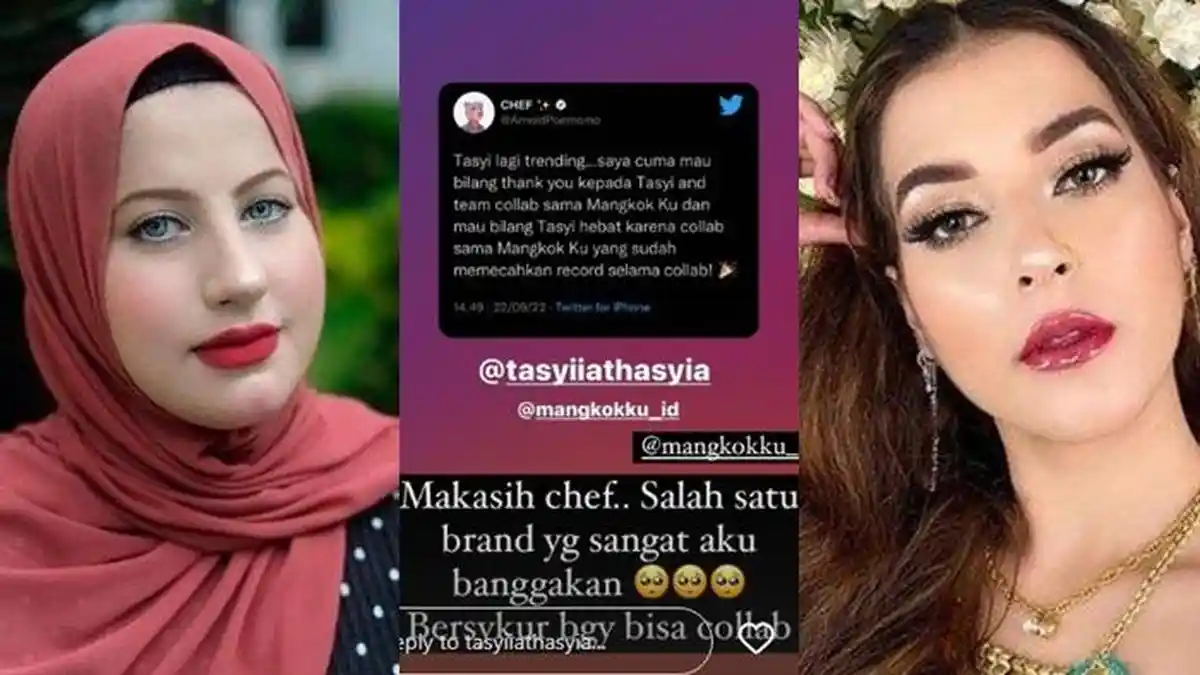 Cuitan Chef Arnold Dukung Tasyi yang Trending Twitter Viral, Kisruh Dengan Tasya Farasya