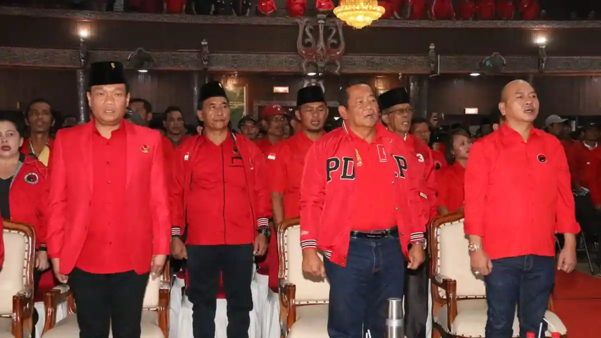 DPD PDI Perjuangan Tiga Wilayah di Sumut Siap Menangkan Ganjar Pranowo