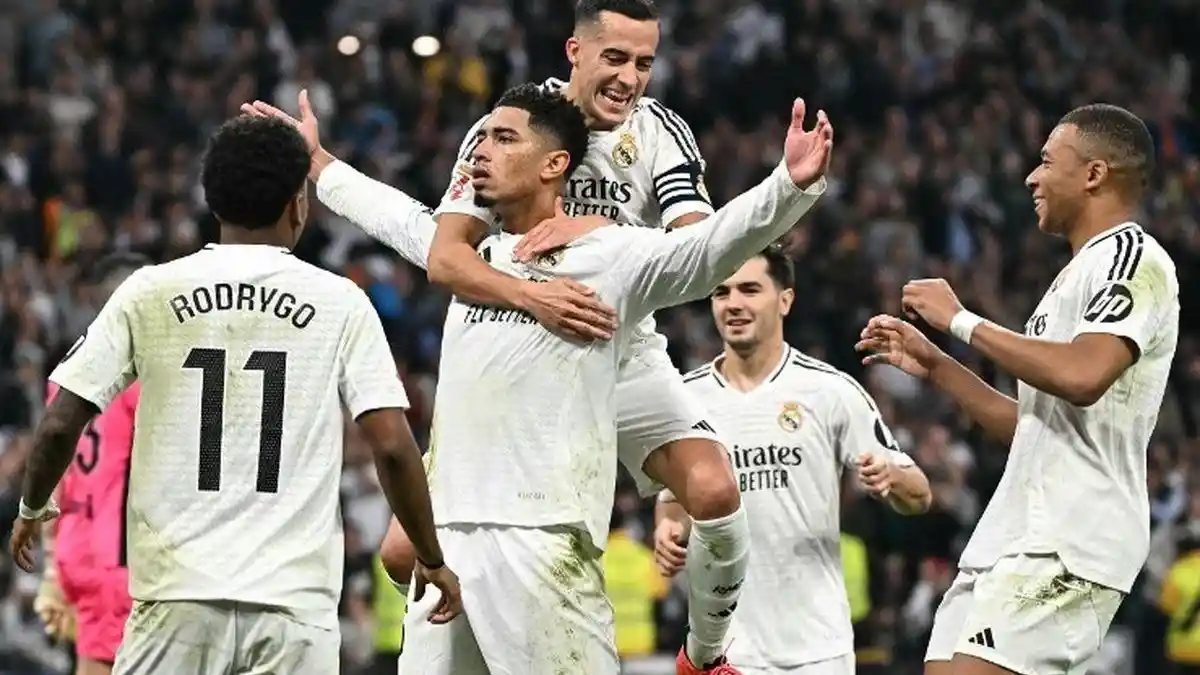 Unggul 2-0 Lawan Getafe, Kylian Mbappe Cetak Gol, Real Madrid Tempel Barcelona 