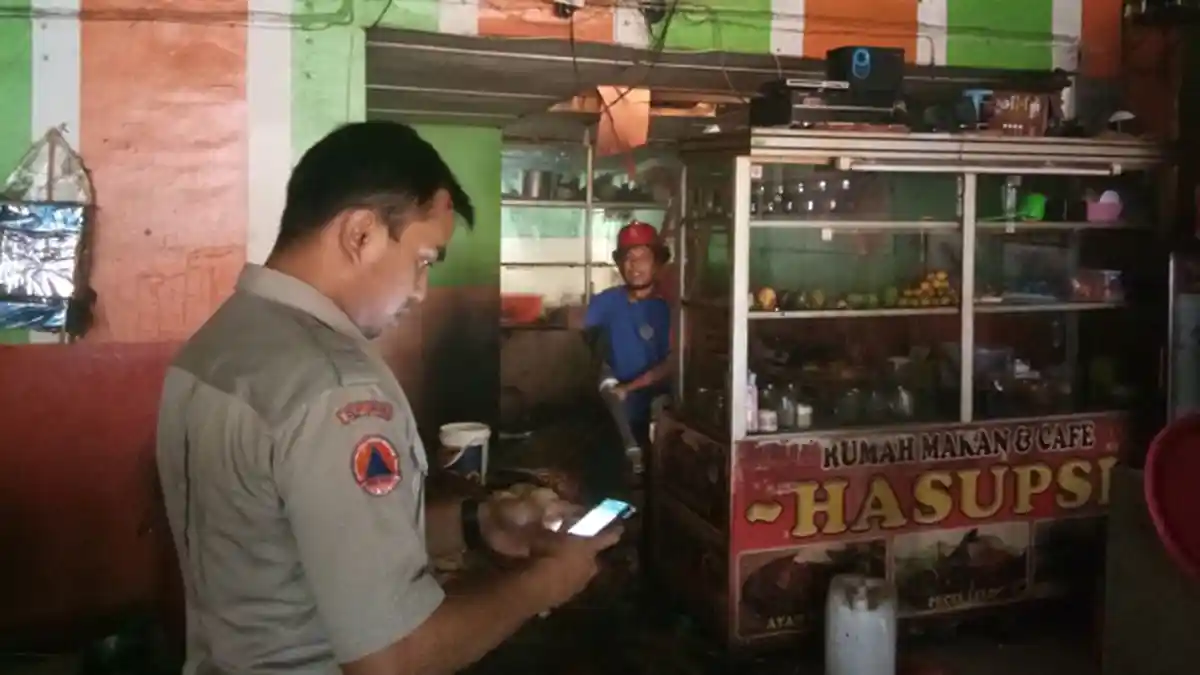 Dapur RM Hasupsi Terbakar, Sejumlah Pekerja Terluka