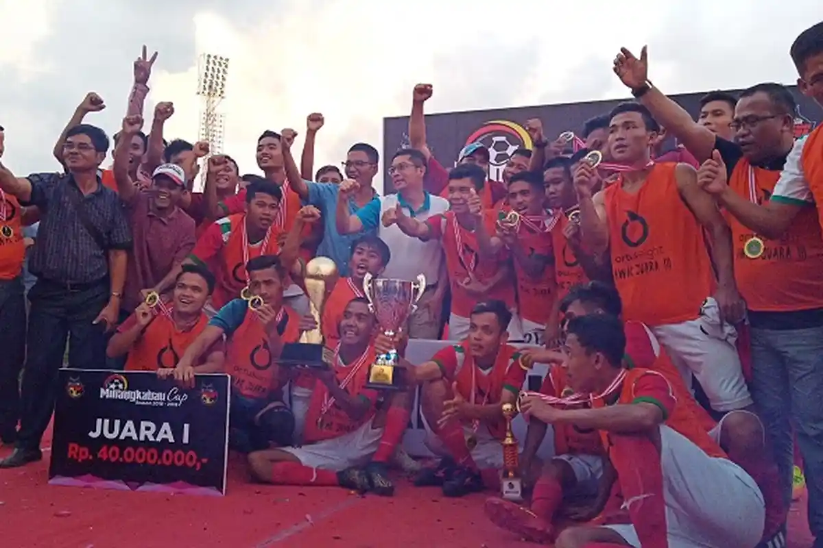 Tim Talawi Raih Juara di Minangkabau Cup, Mengalahkan Tim Guguak di Babak Final dengan Skor 2-0