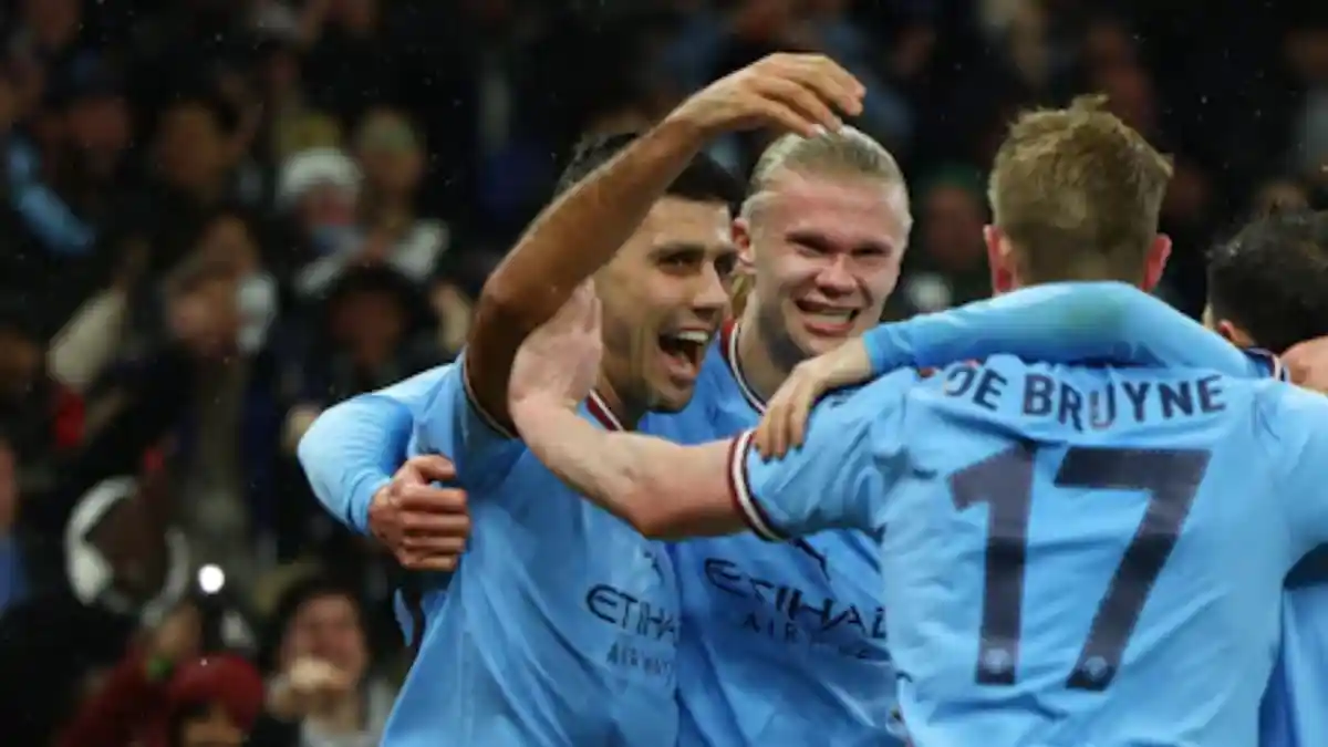 Liga Champions: Man City - Inter Milan Melaju ke Babak 8 Besar, Erling Haaland Cetak 5 Gol 