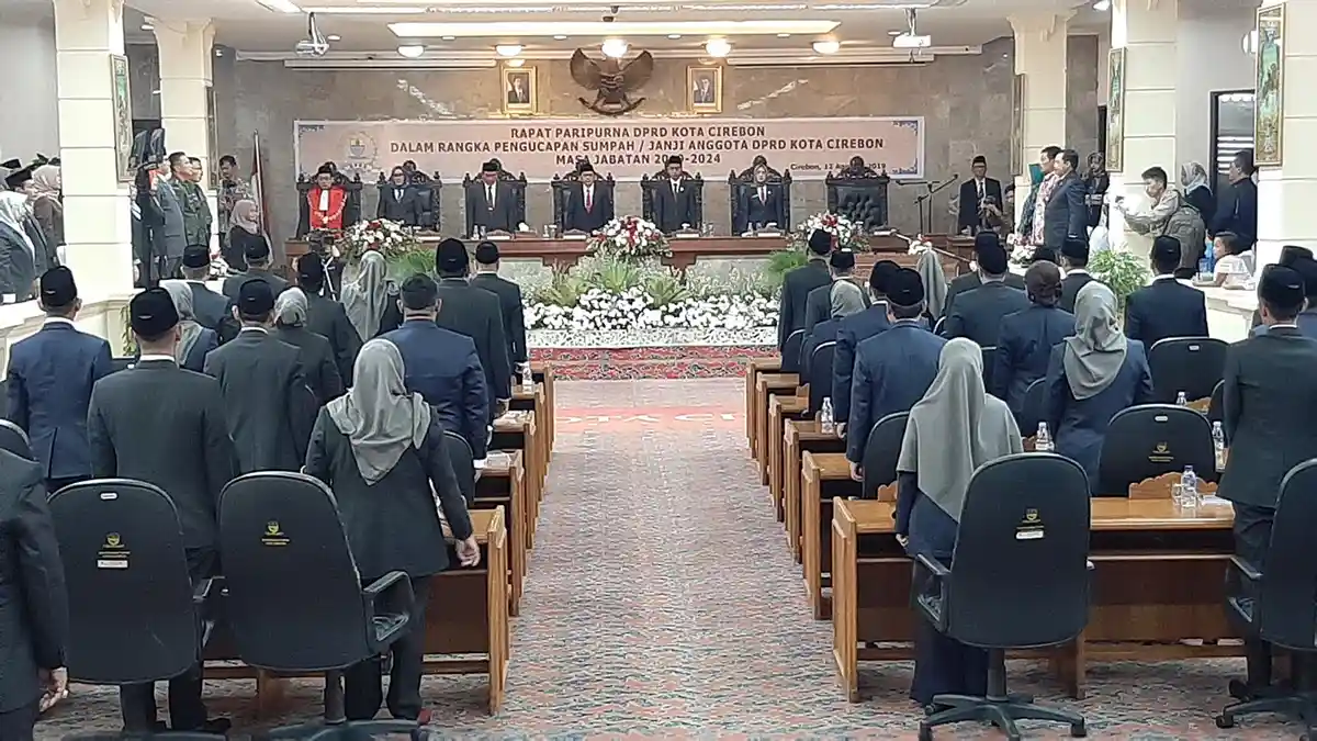 Politisi dari Gerindra dan PDI Perjuangan Jadi Pimpinan Sementara DPRD Kota Cirebon