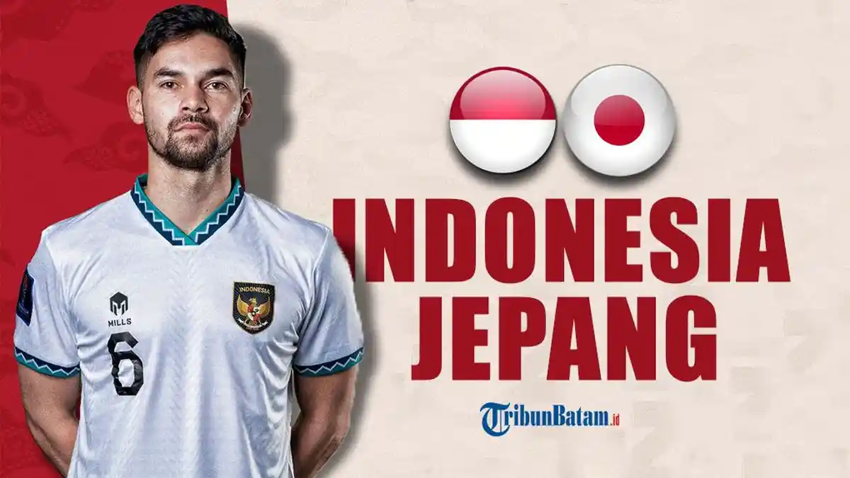 Jadwal Timnas Indonesia vs Jepang Malam Ini Live RCTI Pukul 18.30 WIB
