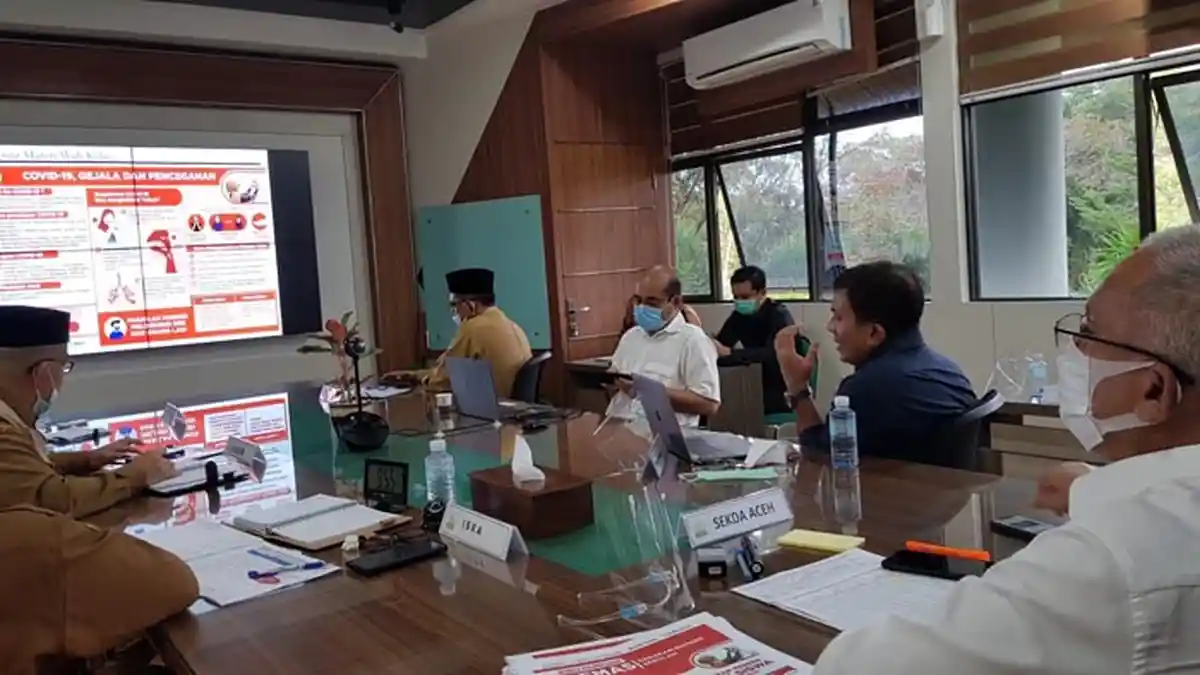 Guru Sekolah di Aceh Diberikan Pengetahuan Covid, Secara Virtual, Ini Kata Sekda Aceh