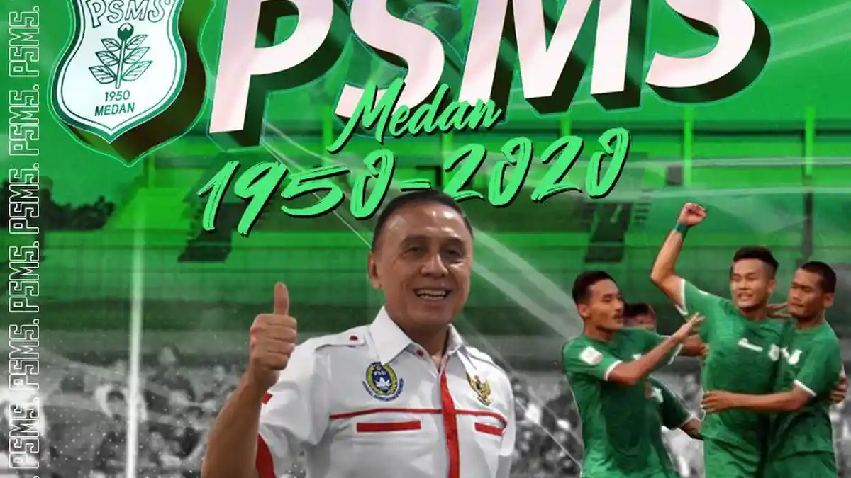 Ketum PSSI Iwan Bule Ucapkan Hal Spesial Buat PSMS Medan di HUT Ke-70