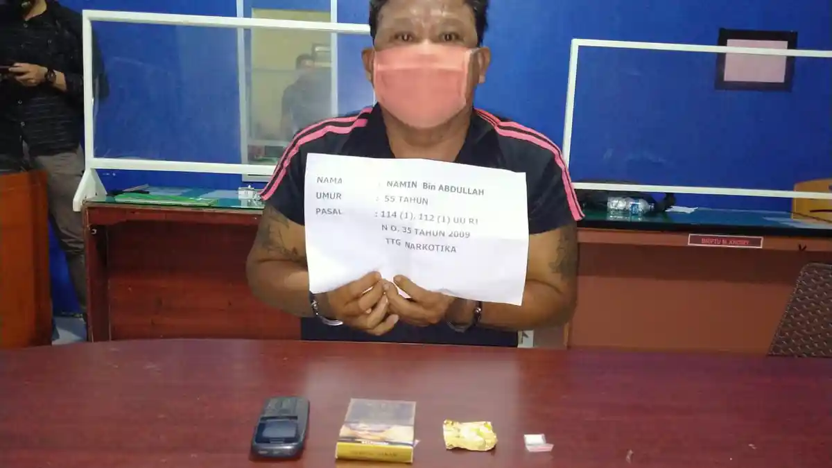 Kerap Transaksi Narkoba, Residivis di Merangin Ini Ketangkap Lagi
