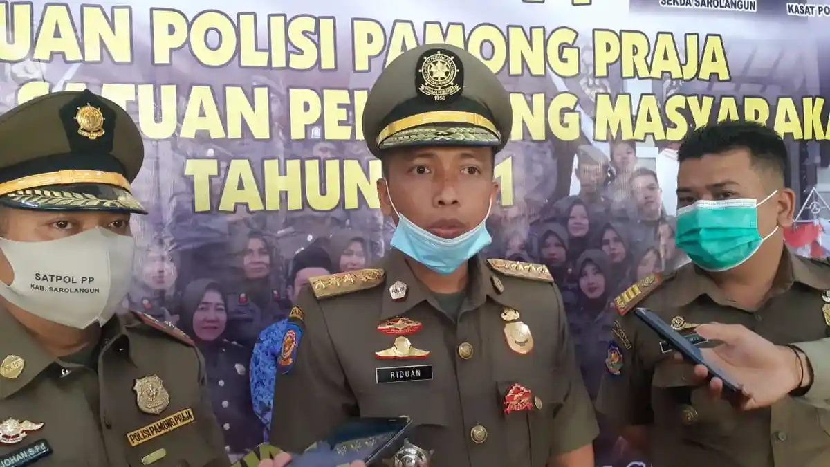 HUT Pol PP di Sarolangun Diadakan Secara Sederhana, Ada Yasinan