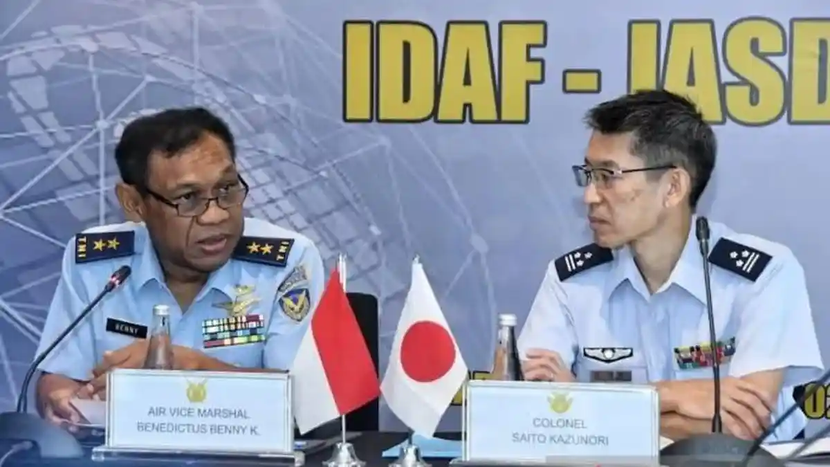TNI AU dan Angkatan Udara Jepang Kerja Sama di Bidang Intelijen