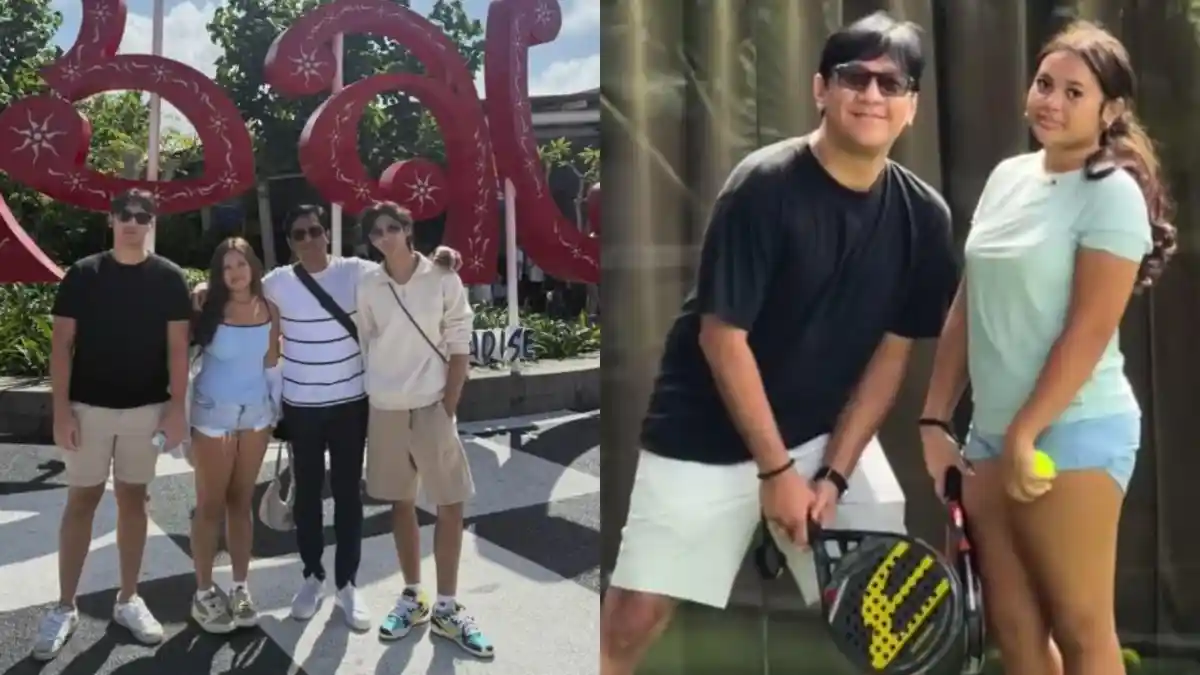 Momen Seru Andre Taulany Liburan Bersama 3 Anaknya di Bali, Penampilan Putrinya Buat Salfok