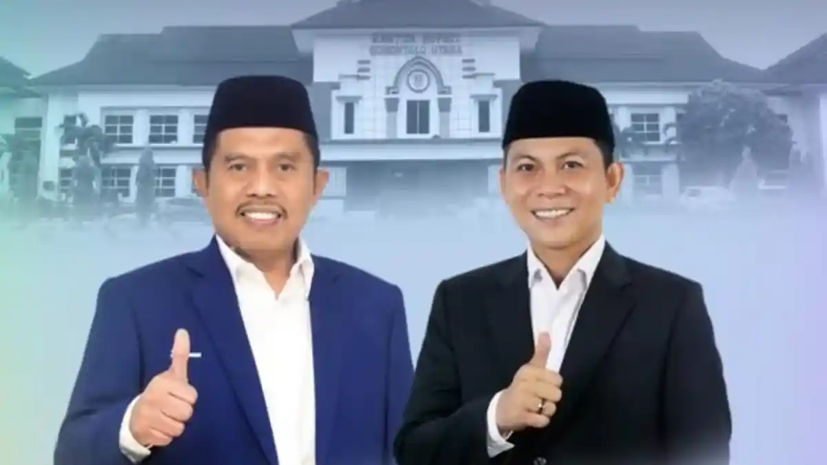 Pasangan "Romantis" Roni Imran dan Ramdhan Mapaliey Didukung 8 Parpol di Pilkada Gorontalo Utara