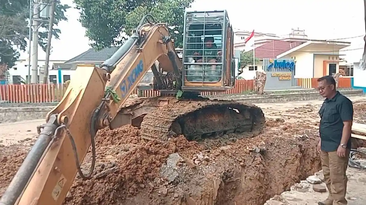 Perbaikan Jalan Rangkayo Hitam Bangko Jambi, Drainase dan Box Culvert Jadi Prioritas