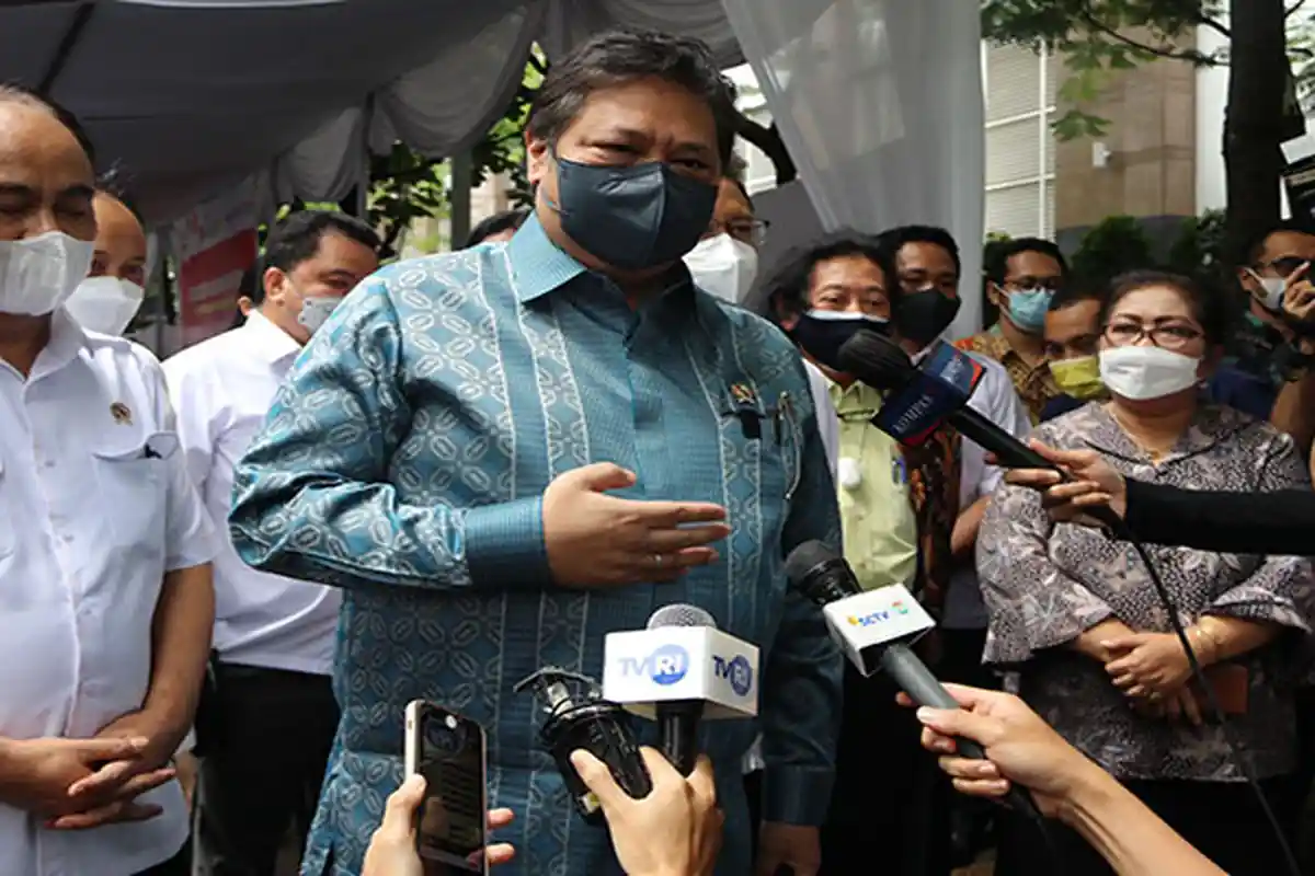 Perpanjangan PPKM Luar Jawa-Bali, Menteri Airlangga: 118 Kabupaten/Kota Berada di Level PPKM 3