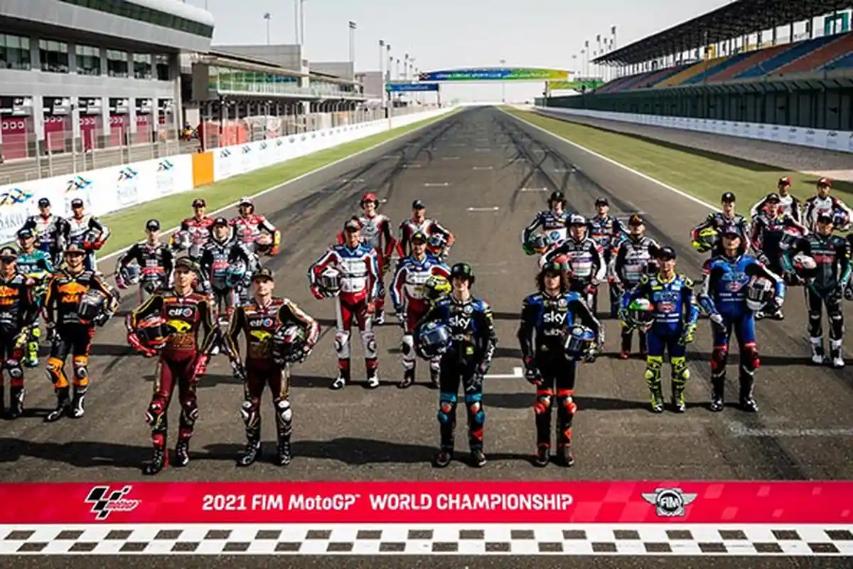 TRANS7 LIVE Streaming Siaran Langsung MotoGP Qatar Malam Ini dan Daftar Urutan Star Pembalap MotoGP